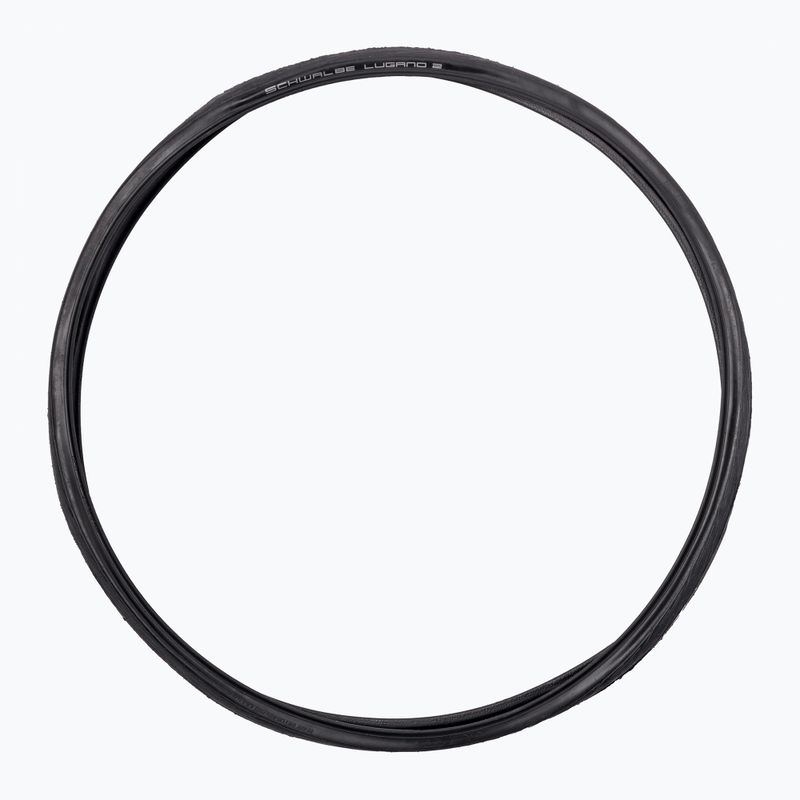 SCHWALBE Lugano II K-Guard Silica wire juoda dviračio padanga 3