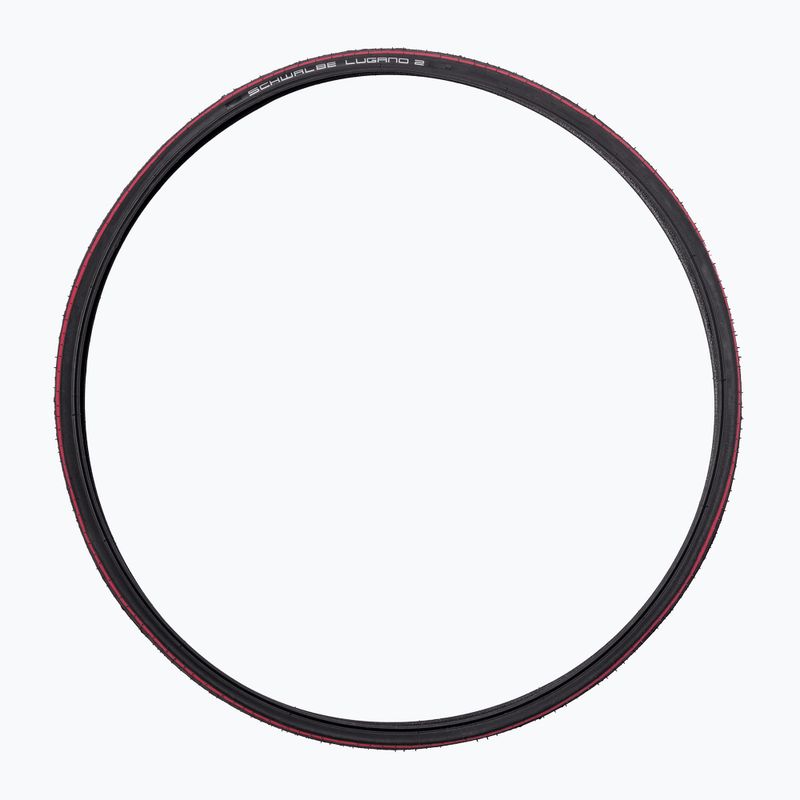 SCHWALBE Lugano II K-Guard Silica vielos raudonos juostos dviračio padanga 3