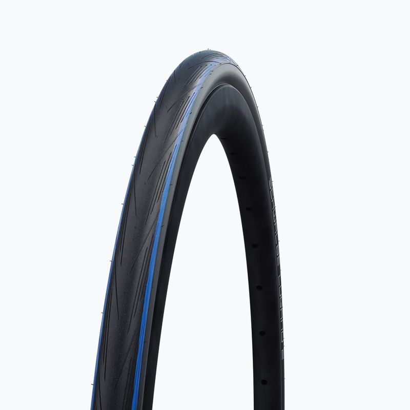 SCHWALBE Lugano II K-Guard Silica wire blue stripes dviračių padanga 4