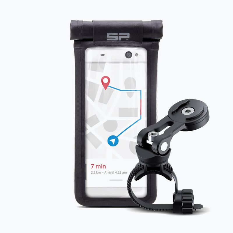 Telefono laikiklis su dangteliu SP CONNECT SPC+ Bike juodas 2
