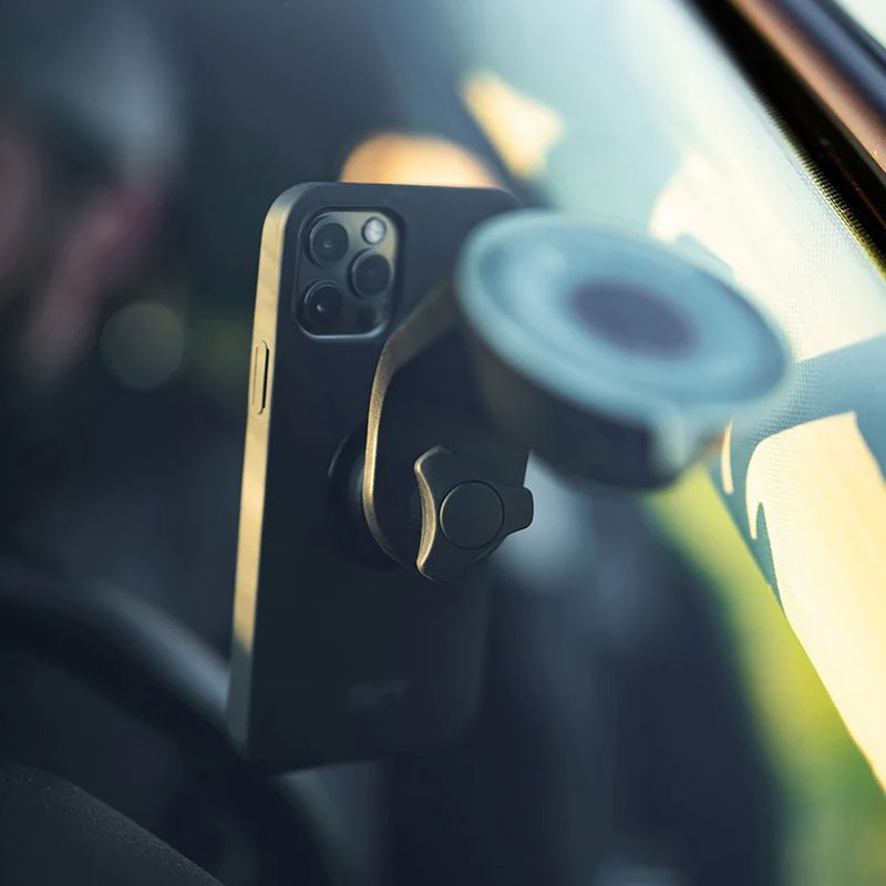 Automobilinis telefono laikiklis SP CONNECT Suction Mount su priekinio stiklo laikikliu, juodas 53141 7