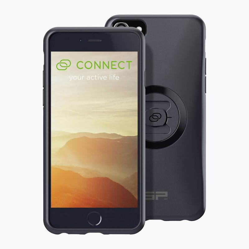 Dėklas su laikikliu dviračiui SP CONNECT, skirtas Iphone 8 / 7 / 6s / 6, juodas 55102