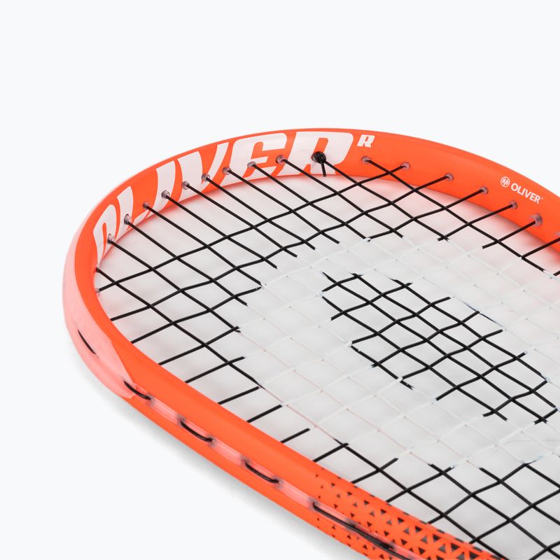 Skvošo raketė Oliver Racer 4 oranžinė ir juoda 5