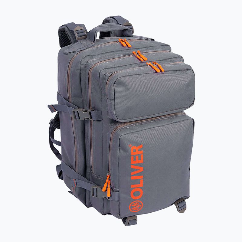 Kuprinė Oliver Backpack 2R grey/ orange