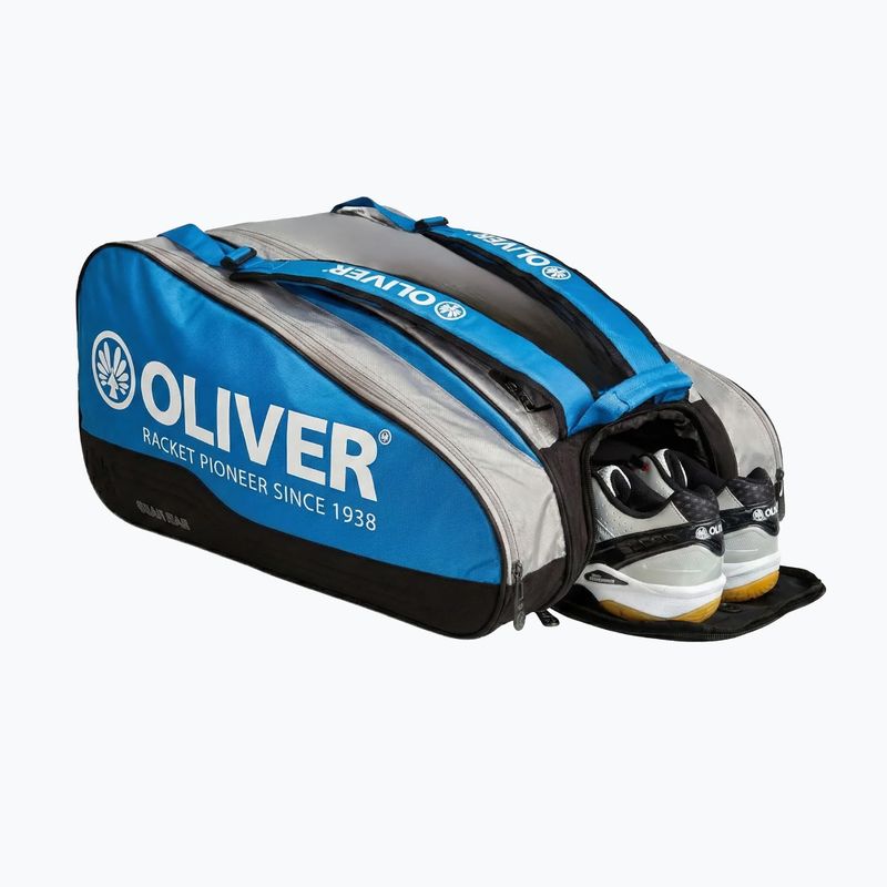 Krepšys skvošui Oliver Gearbag gray/blue 2