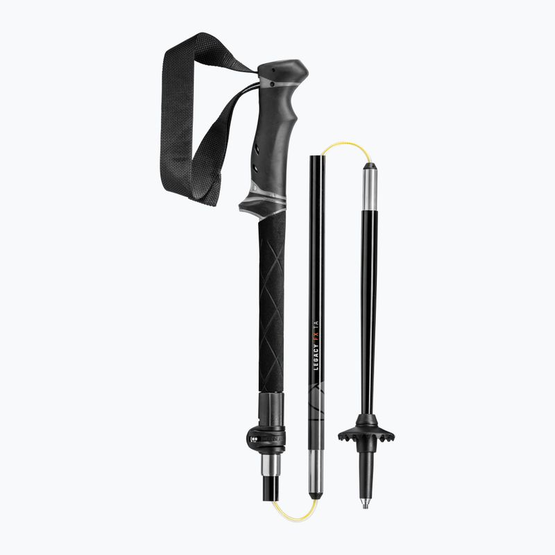 LEKI Legacy FX TA trekingo lazdos juoda/raudona 65222451 7
