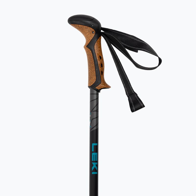 Žygio lazdos LEKI Khumbu Lite AS black/petrol/dark anthracite 3