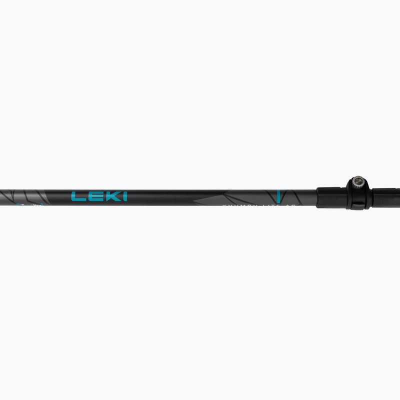 Žygio lazdos LEKI Khumbu Lite AS black/petrol/dark anthracite 4