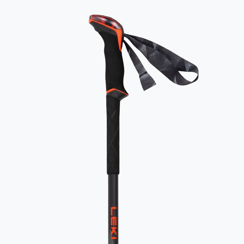 Žygio lazdos LEKI Makalu bright red/black/dark anthracite 3