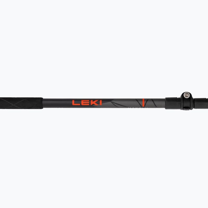 Žygio lazdos LEKI Makalu bright red/black/dark anthracite 5