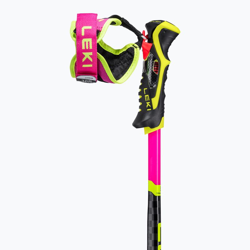 Slidinėjimo lazdos LEKI WCR TBS SL 3D neon pink/black/neon yellow 3