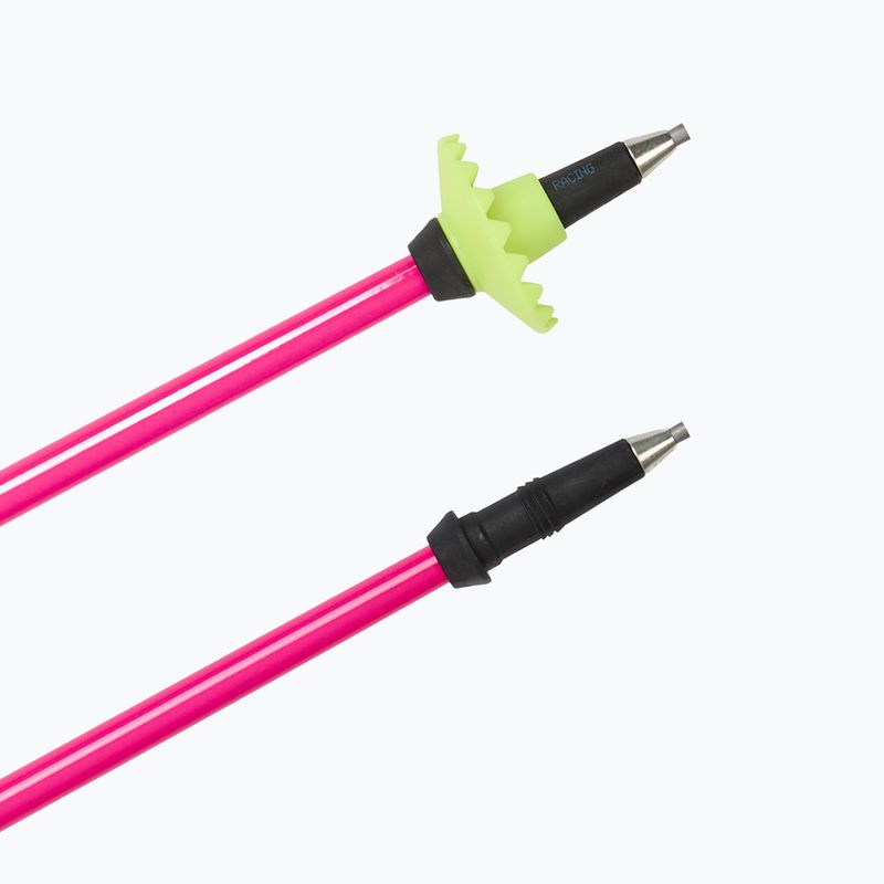 Slidinėjimo lazdos LEKI Venom SL 3D neon pink/black/neon yellow 5