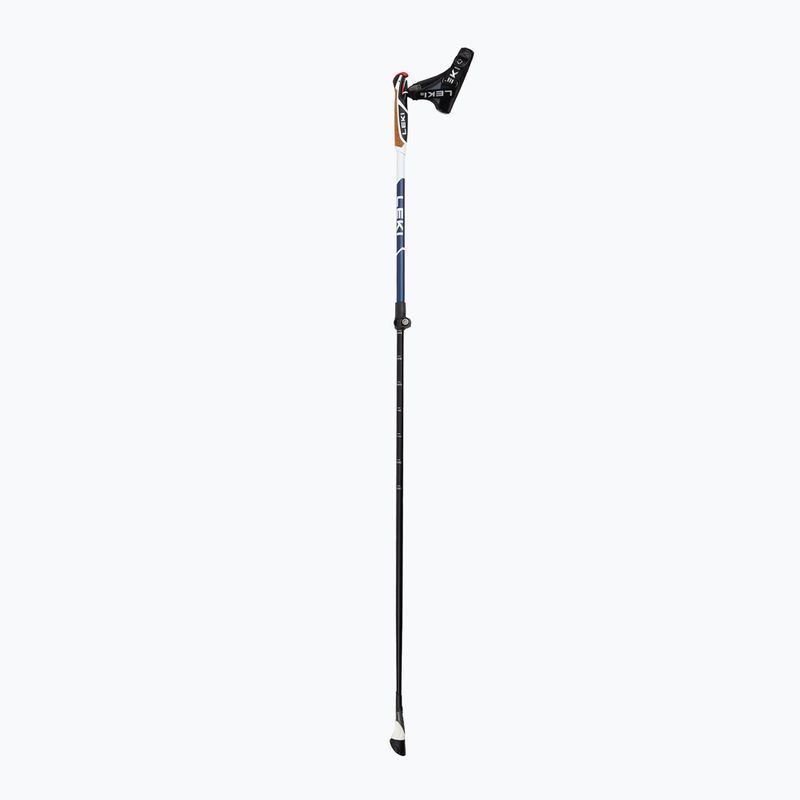 Šiaurietiško ėjimo lazdos LEKI Smart Supreme midnightblue dark metallic/darkblue/white 2