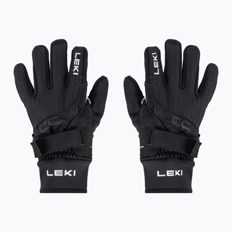 LEKI CC Thermo Shark slidinėjimo pirštinės juodos spalvos 652908301065 2