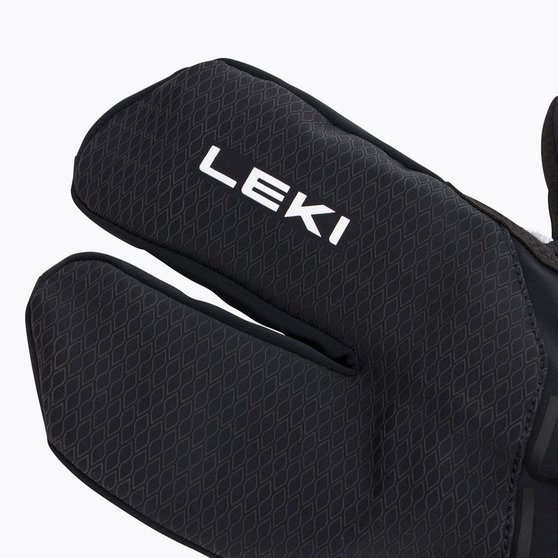 Slidinėjimo pirštinės LEKI CC Thermo Shark Lobster (2+2) black 5
