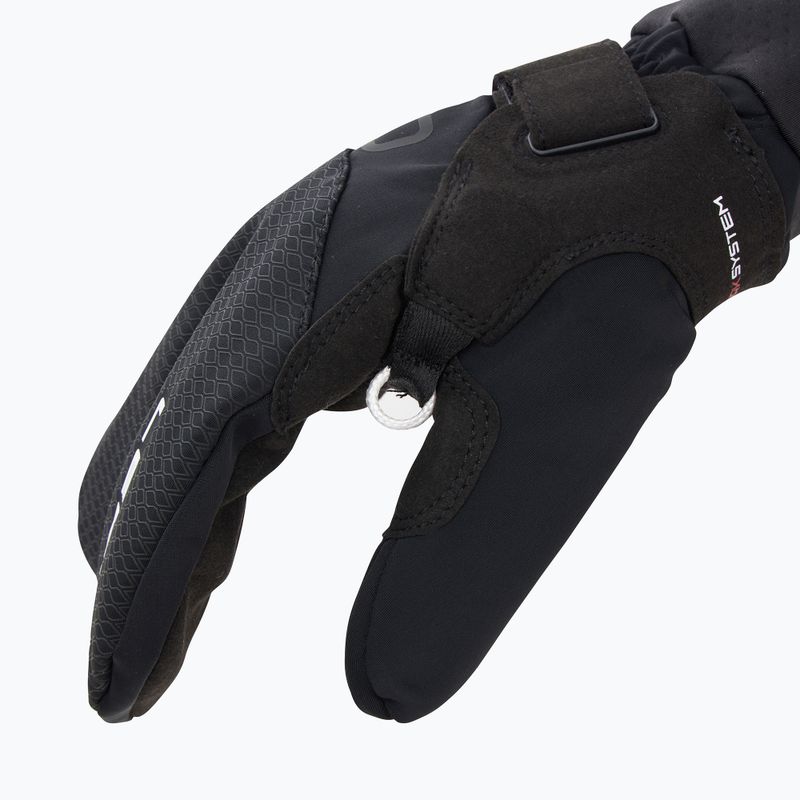 Slidinėjimo pirštinės LEKI CC Thermo Shark Lobster (2+2) black 6