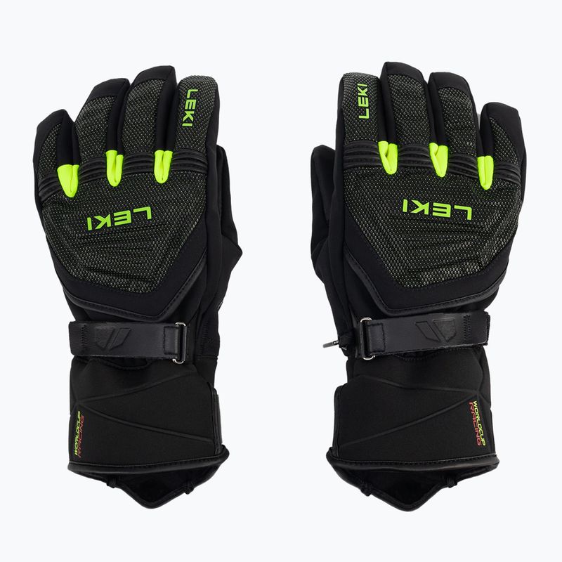 LEKI Race Coach C-Tech S vaikiška slidinėjimo pirštinė juoda 652803701 3