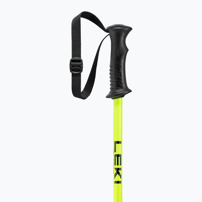 Vaikiškos slidžių lazdos LEKI Rider neon yellow/black 3