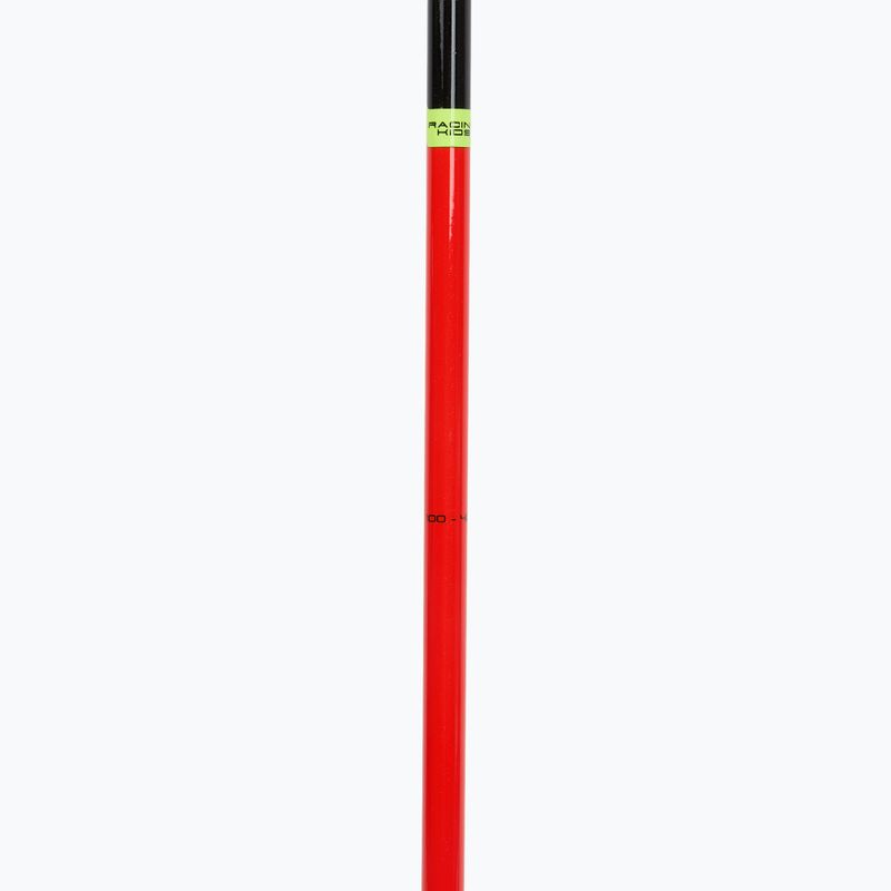 Vaikiškos slidinėjimo lazdos LEKI Racing bright red/ black/ neon yellow 4