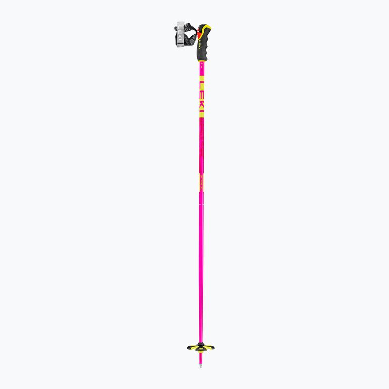 Slidinėjimo lazdos LEKI Spitfire 3D neon magenta/neon yellow/berry 3