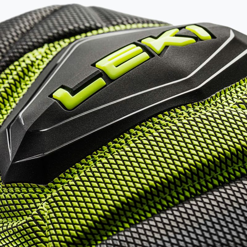 Vyriškos slidinėjimo pirštinės LEKI WCR Coach 3D Mitt black/ice lemon 6