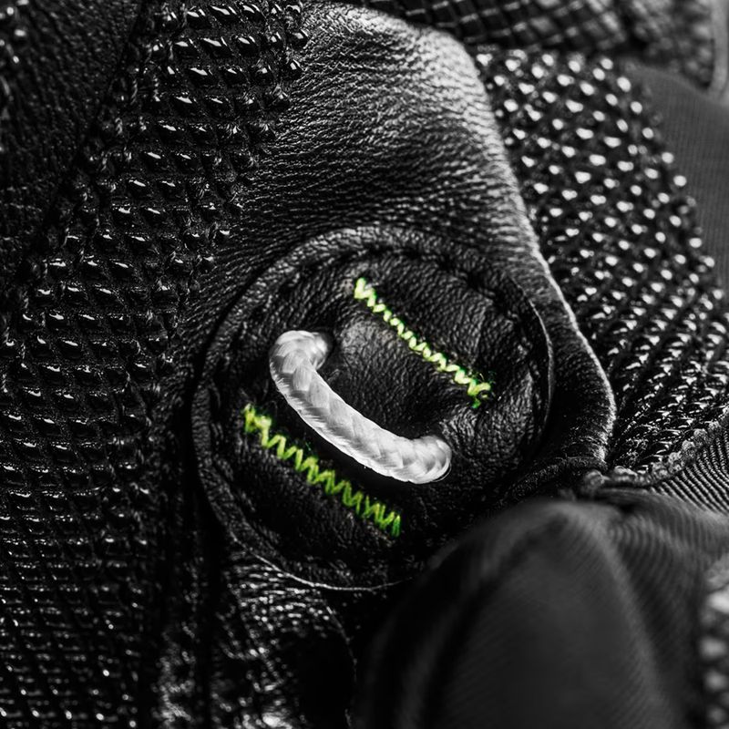 Vyriškos slidinėjimo pirštinės LEKI WCR Coach 3D Mitt black/ice lemon 7