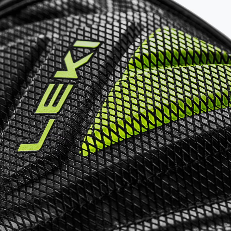 Vaikiškos slidinėjimo pirštinės LEKI WCR C-Tech 3D Junior Mitt black/ice lemon 5