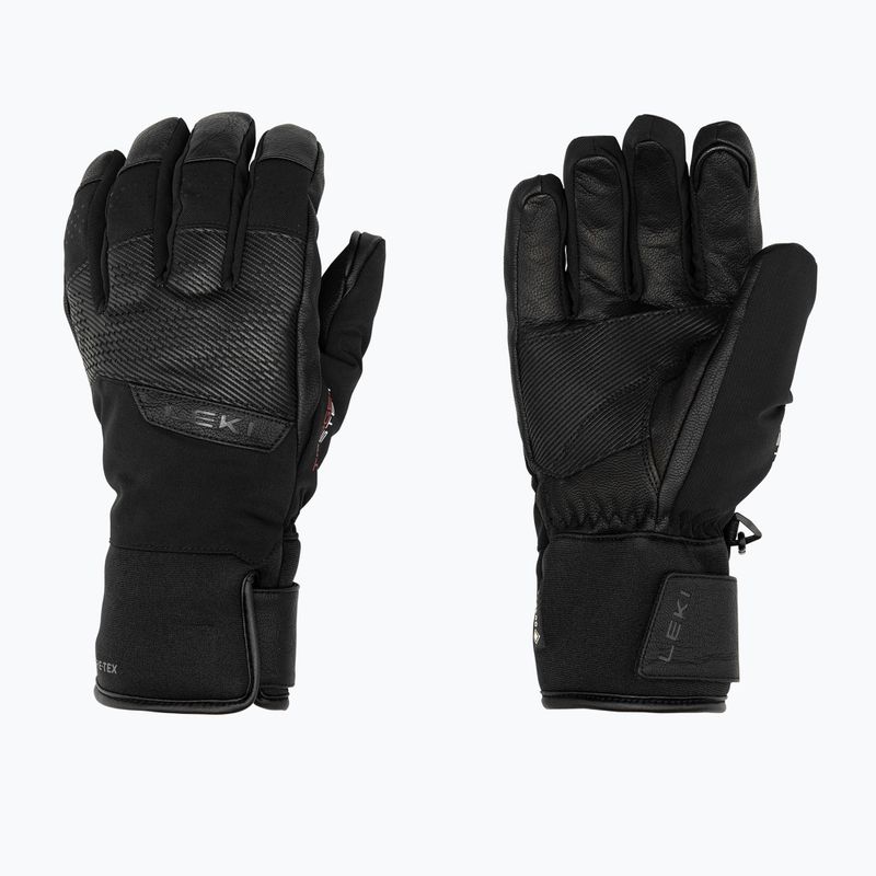 Vyriškos slidinėjimo pirštinės LEKI Performance 3D GTX black