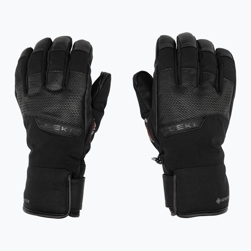 Vyriškos slidinėjimo pirštinės LEKI Performance 3D GTX black 3