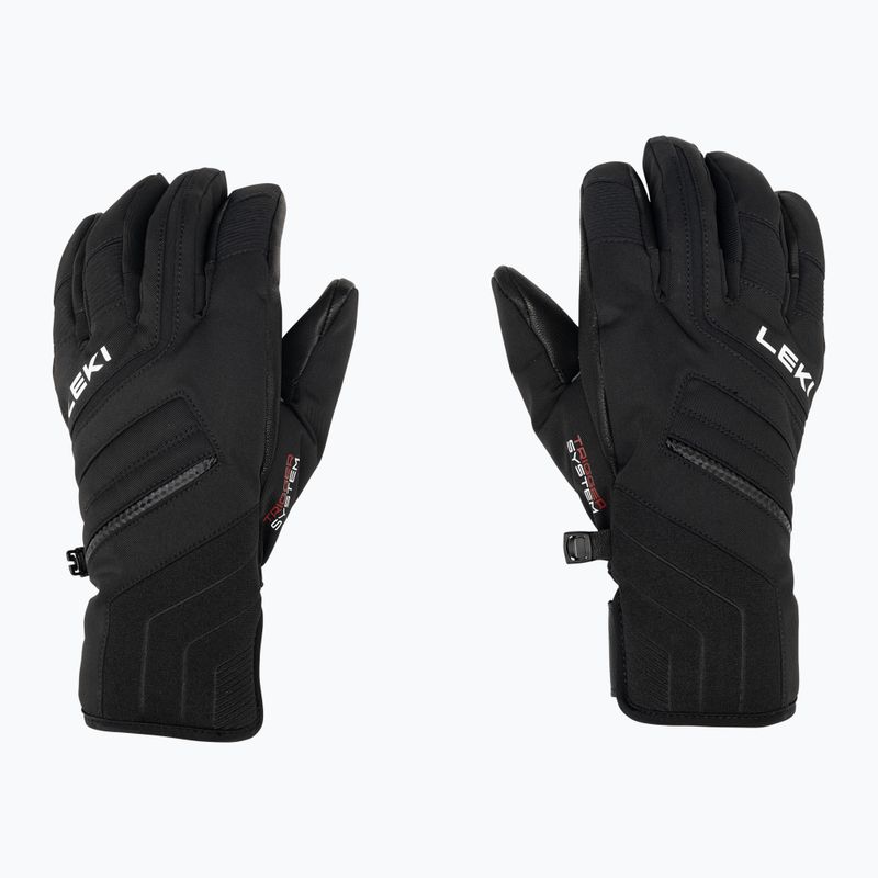 LEKI Vyriškos slidinėjimo pirštinės Falcon 3D black 3