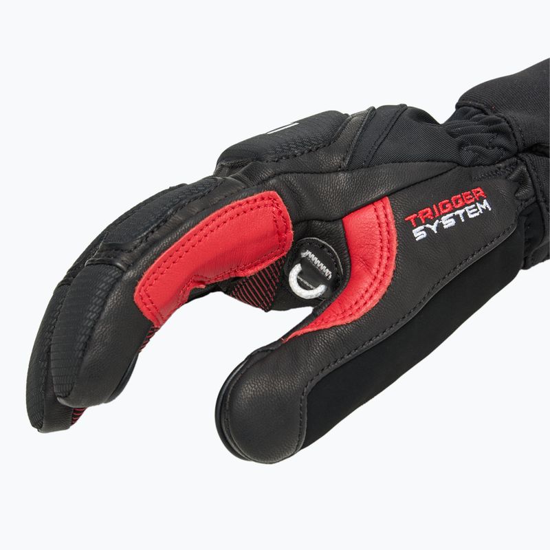 Vyriškos slidinėjimo pirštinės LEKI Griffin Pro 3D black/ red/ white 4