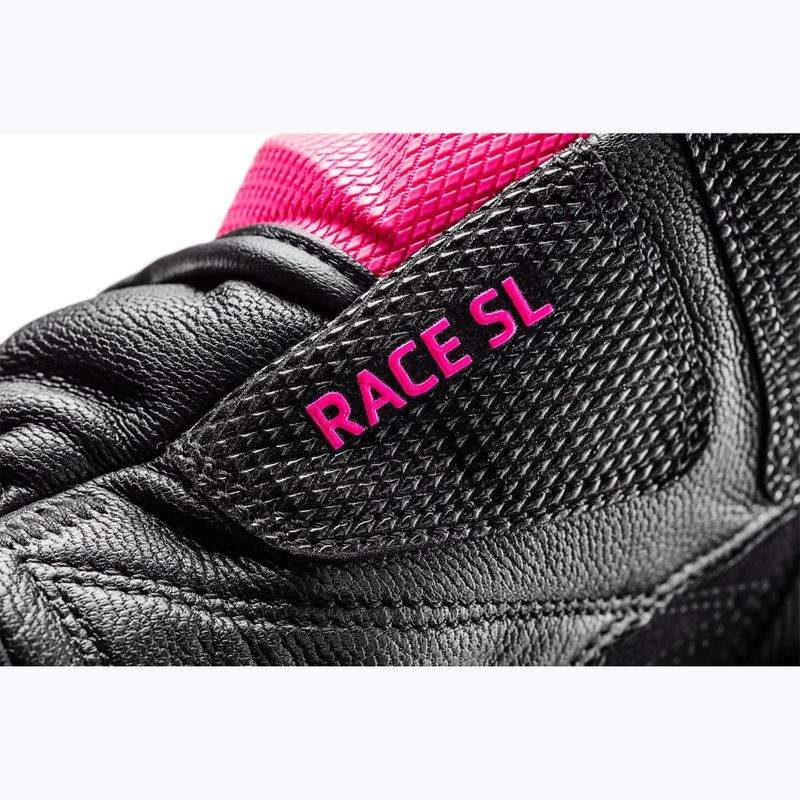 Moteriškos slidininkų pirštinės LEKI WCR Venom SL 3D black/ pink 11