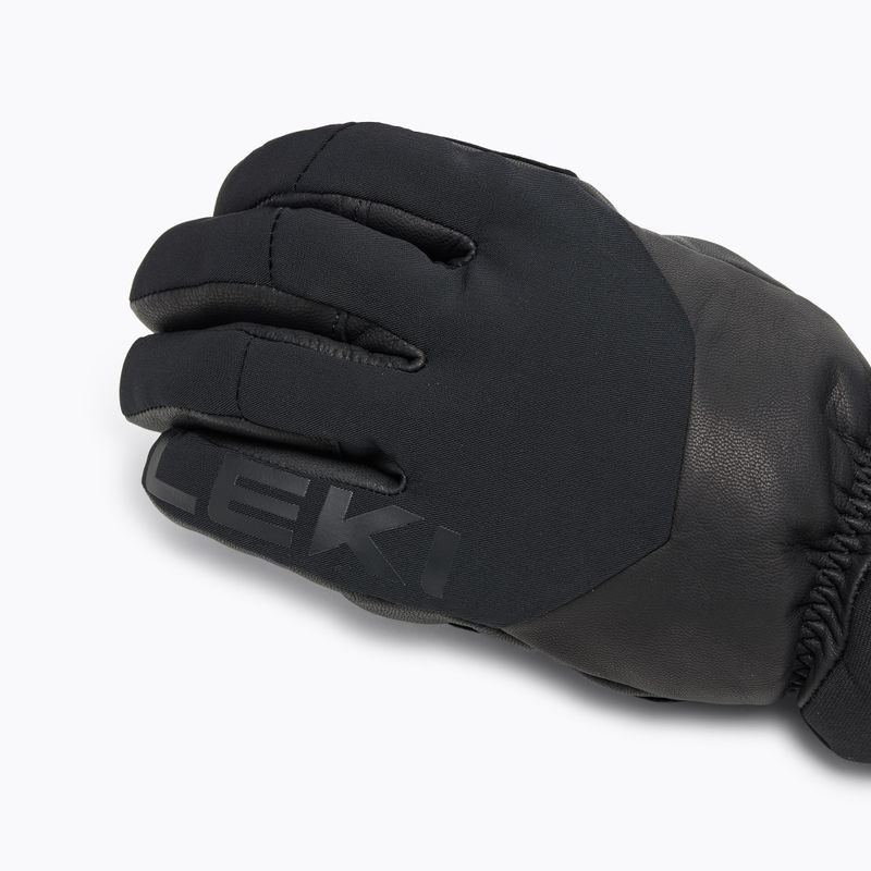 Vyriškos slidinėjimo pirštinės LEKI Hevon 3D black 5