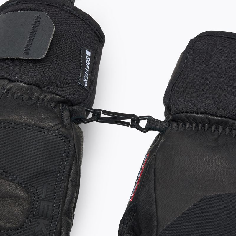Vyriškos slidinėjimo pirštinės LEKI Hevon 3D black 7