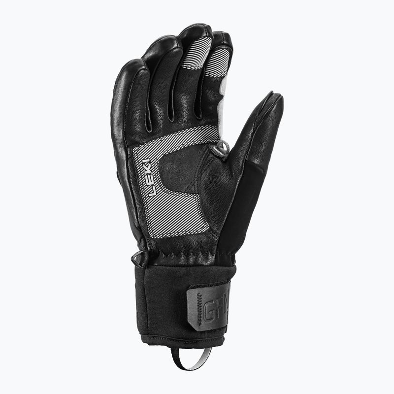 Moteriškos slidininkų pirštinės LEKI Griffin Pro 3D black 8