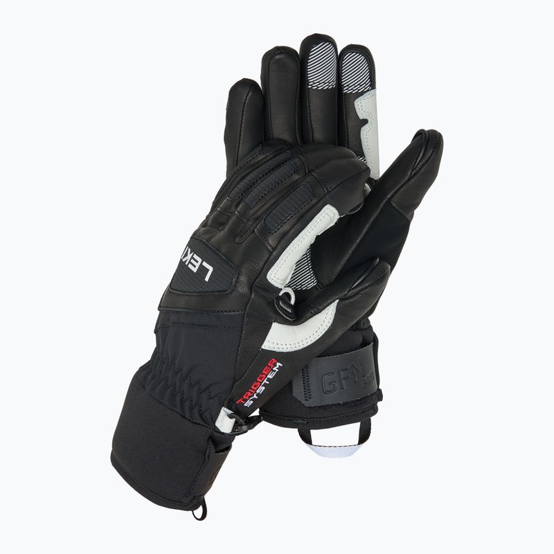 Moteriškos slidininkų pirštinės LEKI Griffin Pro 3D black