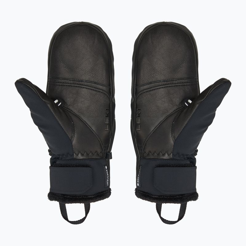 Moteriškos slidininkų pirštinės LEKI Vallarta 3D Mitt black 2
