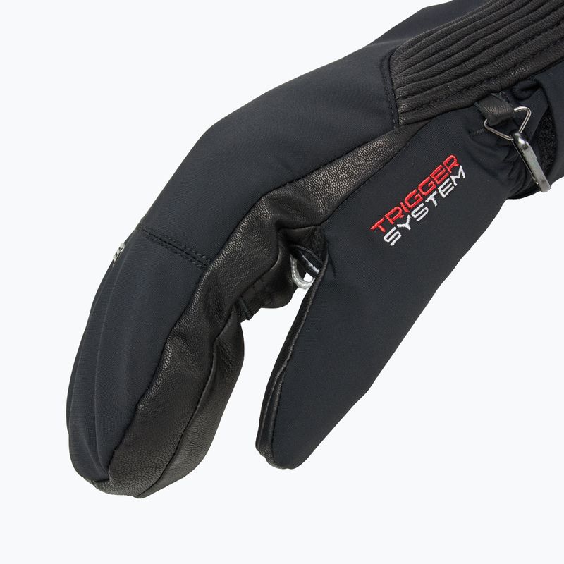 Moteriškos slidininkų pirštinės LEKI Vallarta 3D Mitt black 4