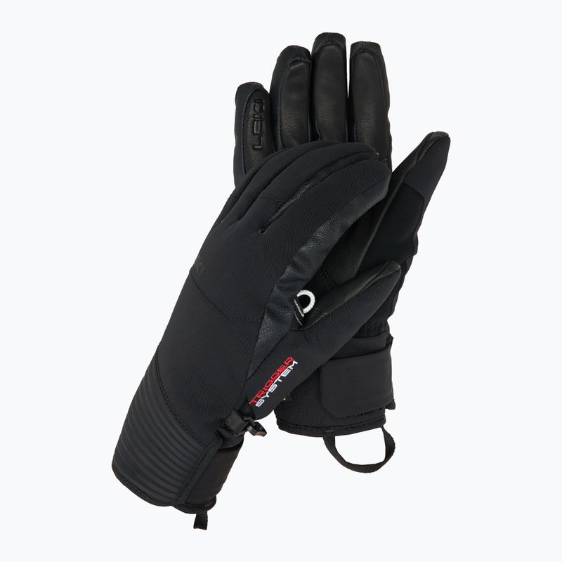 Moteriškos slidininkų pirštinės LEKI Sparrow 3D black