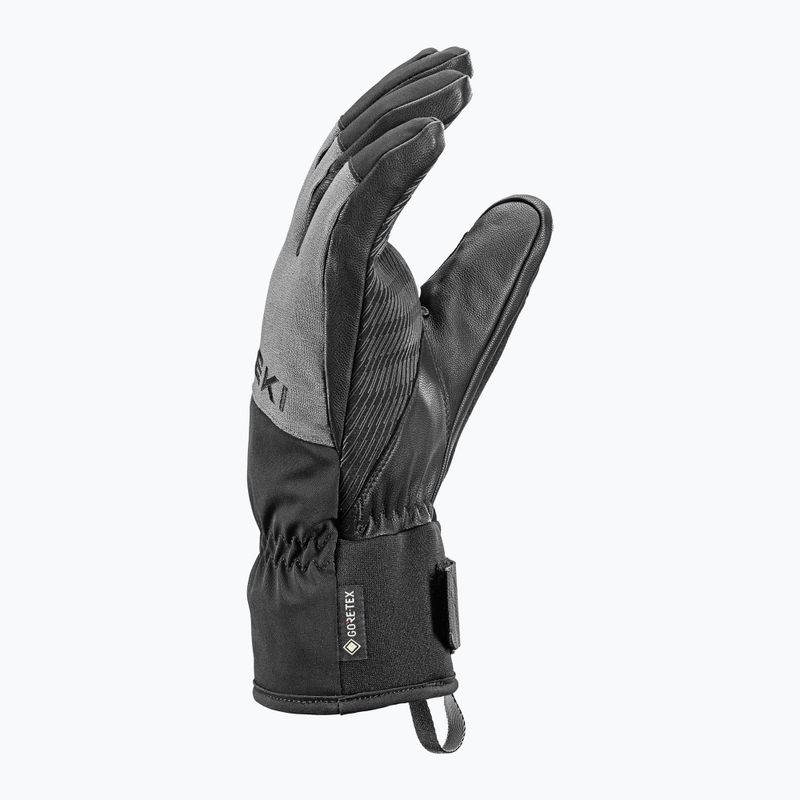 Vyriškos slidinėjimo pirštinės LEKI Pegas 3D GTX black/ graphite 9