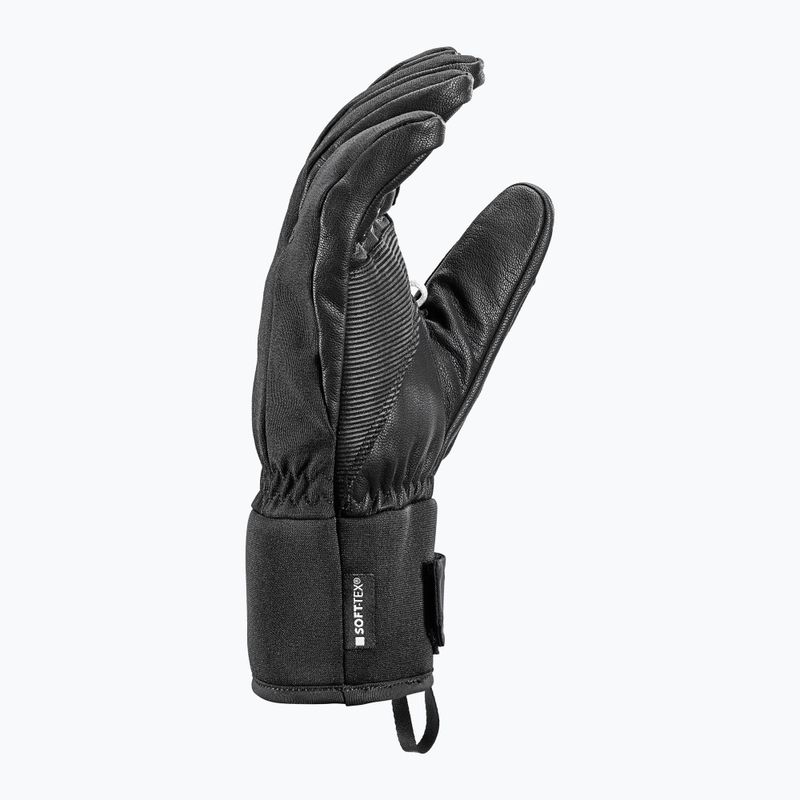 Vyriškos slidinėjimo pirštinės LEKI Argus 3D black 10