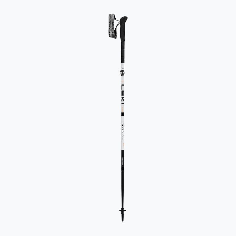 Žygio lazdos LEKI Skysolo FX.One Carbon juodos/baltos