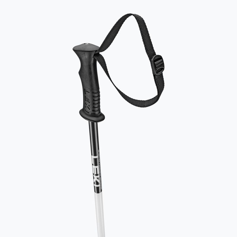 Vaikiškos slidinėjimo lazdos Leki Rider Create Jr white/dark anthracite 10