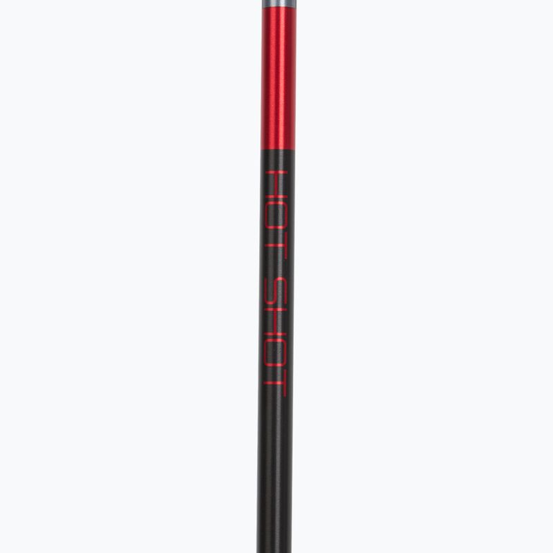 Slidinėjimo lazdos LEKI Hot Shot anodized black/eloxal gray/eloxal red 4