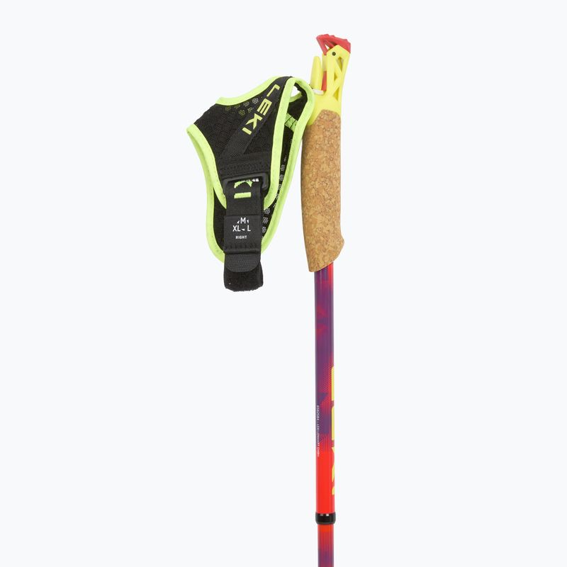 Bėgimo lazdos LEKI Ultatrail FX.One SL red/purple 2