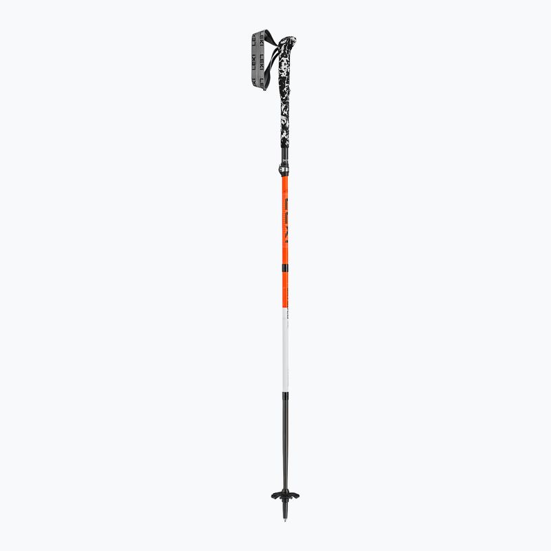 Žygio lazdos LEKI Skysolo FX.One Carbon neon orange/white/black 3