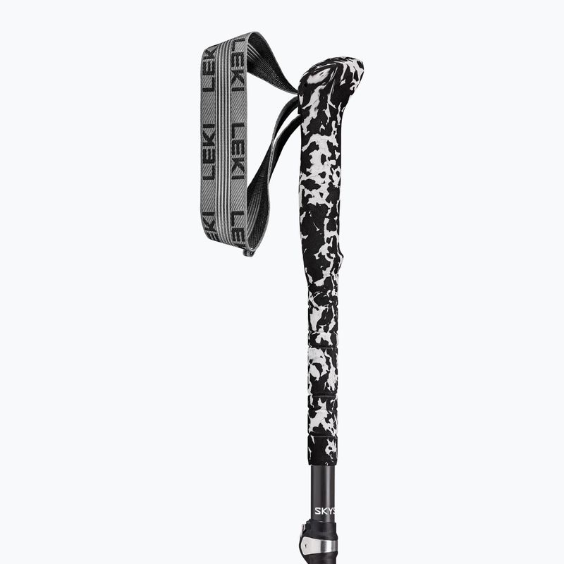 Žygio lazdos LEKI Skysolo FX.One Carbon neon orange/white/black 5