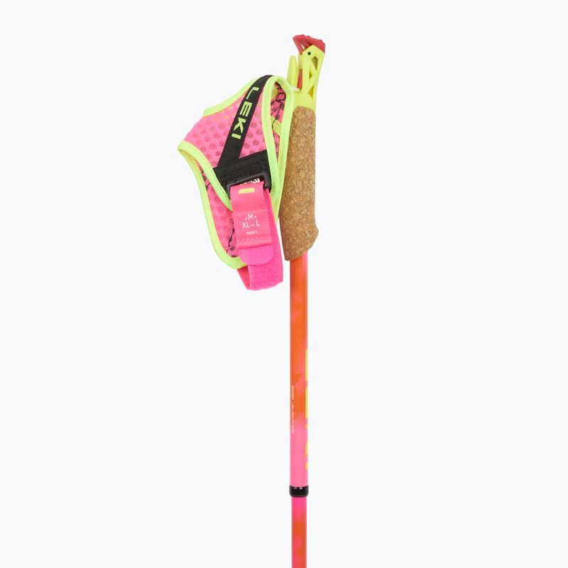 Bėgimo lazdos LEKI Ultatrail FX.One SL pink/orange 2