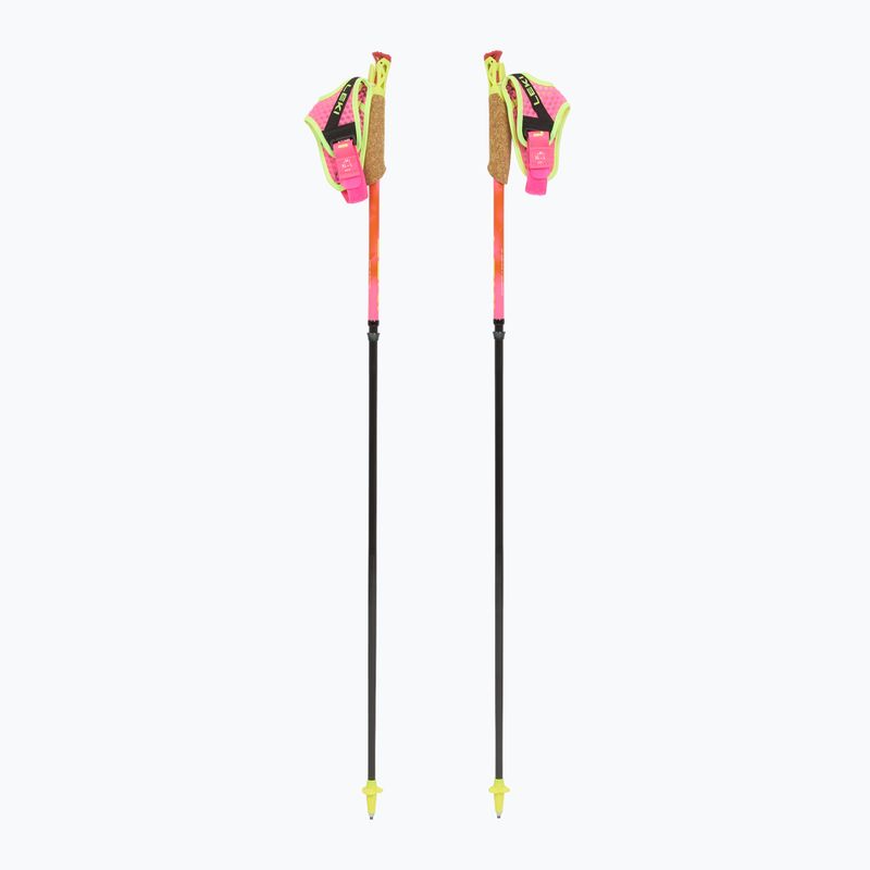 Bėgimo lazdos LEKI Ultatrail FX.One SL pink/orange 5
