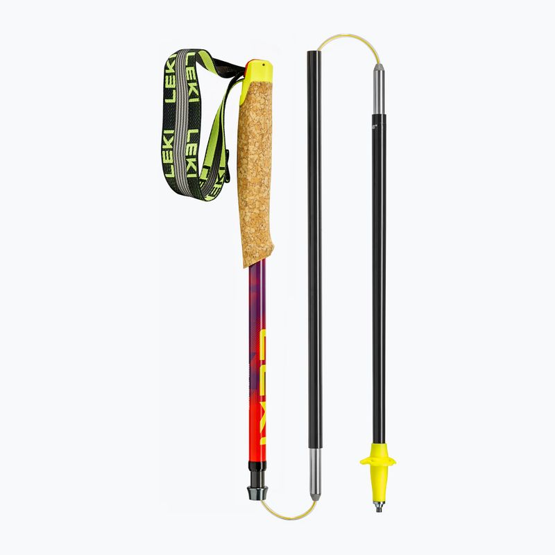 Bėgimo lazdos LEKI Neotrail Pro FX.One SL red/purple 9